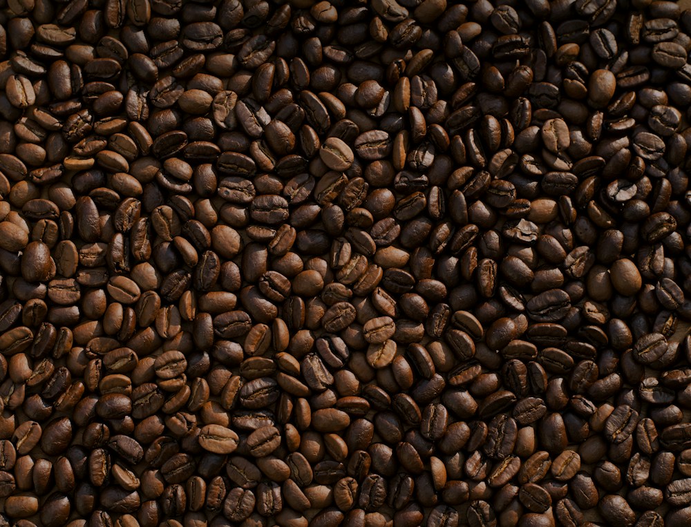 Boabe de cafea prăjită pentru conceptul cafenelei Miez